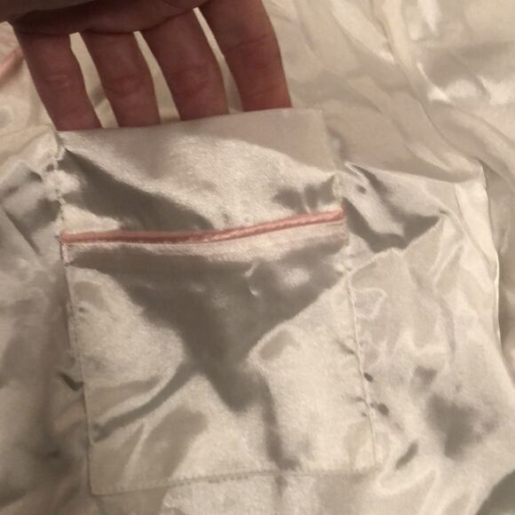 New Weekend Edition “Bride” Pajama Silky Top size small - Picture 7 of 7